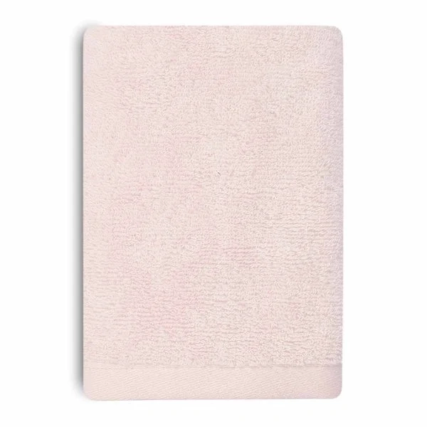 Plush Performance Pink Patterned Hand Towel, 16x28