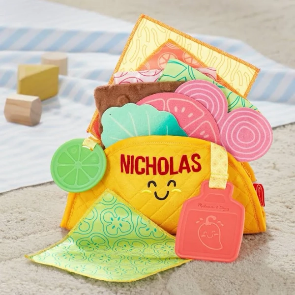Personalized Melissa & Doug Touch & Feel Taco | Personal Creations Customized Kids & Toys Activity Gift