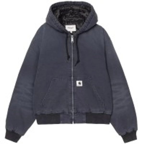 Women's Carhartt WIP OG Active Jacket (Dark Navy Stone Canvas)