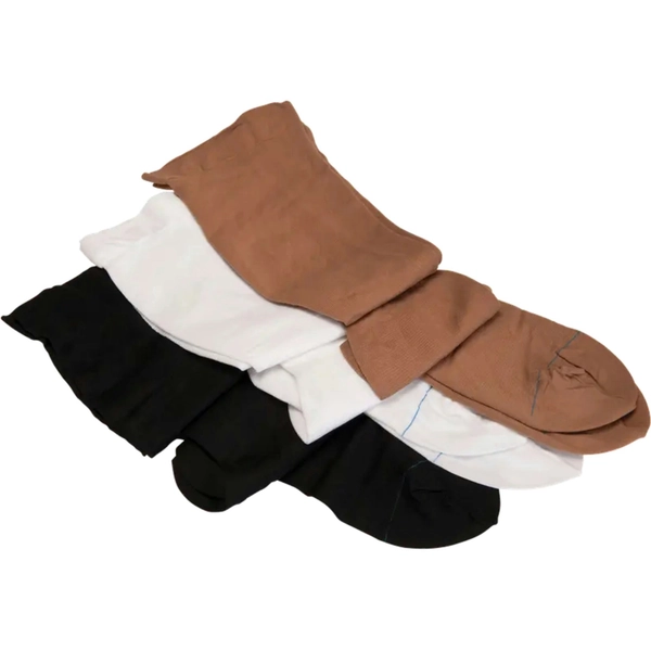 T.E.D. Anti-Embolism Thigh High Inspection Toe Stockings for Continuing Care, LongWhite - 2X-Large / Long - 1 Pair