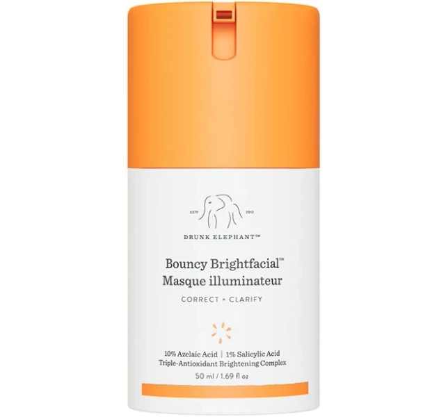 Drunk Elephant Bouncy Brightfacial Brightening Mask