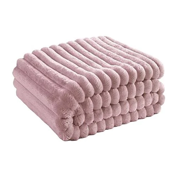 Bedsure GentleSoft Fall Washable Throw