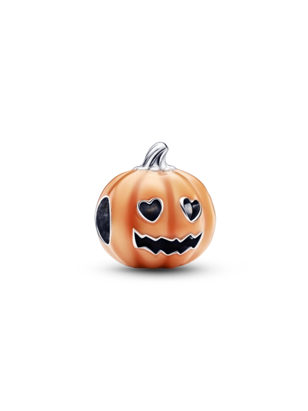 Glow-in-the-dark Spooky Pumpkin Charm