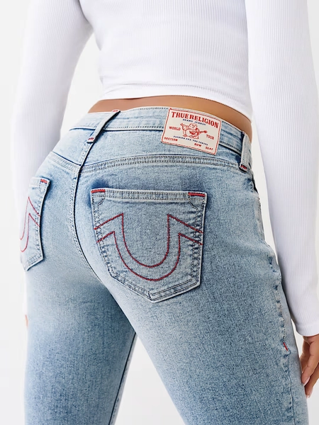 JENNIE MID RISE CUVY SKINNY JEAN