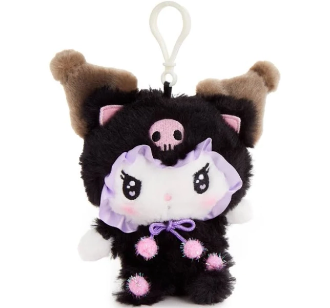 Kuromi Mascot Clip-On Charm