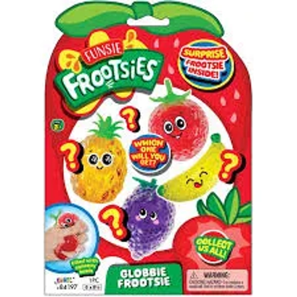 Ja-ru Squish Attachment Globby Frootsies Novelty Squeeze Fruit Toy