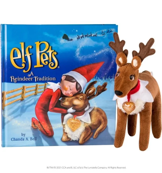 The Elf On The Shelf Pets Reindeer Tradition Plush Storybook