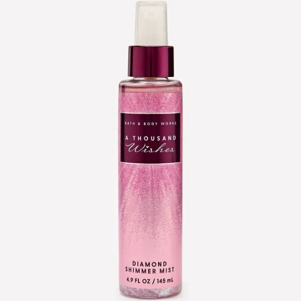 Bath & Body Works A Thousand Wishes Diamond Shimmer Fragrance Body Mist 4.9 oz