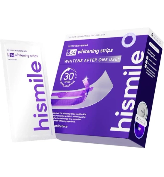 Hismile V34 Teeth Whitening Strips