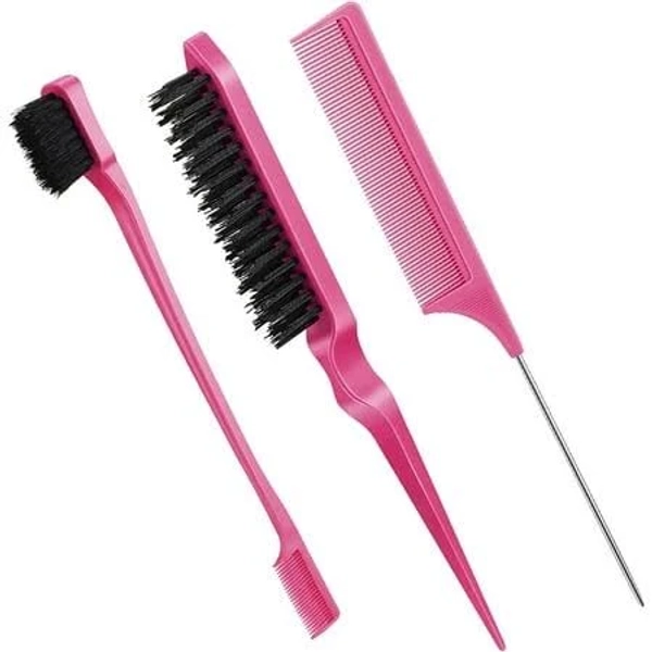 Slick Back Hair Brush Set