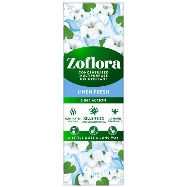 Zoflora Concentrated Disinfectant 250ml - Linen Fresh