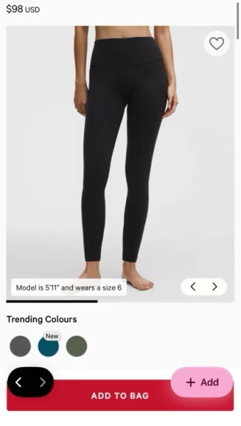 lululemon Align™ High-Rise Pant 28" - Graphite Grey - 20