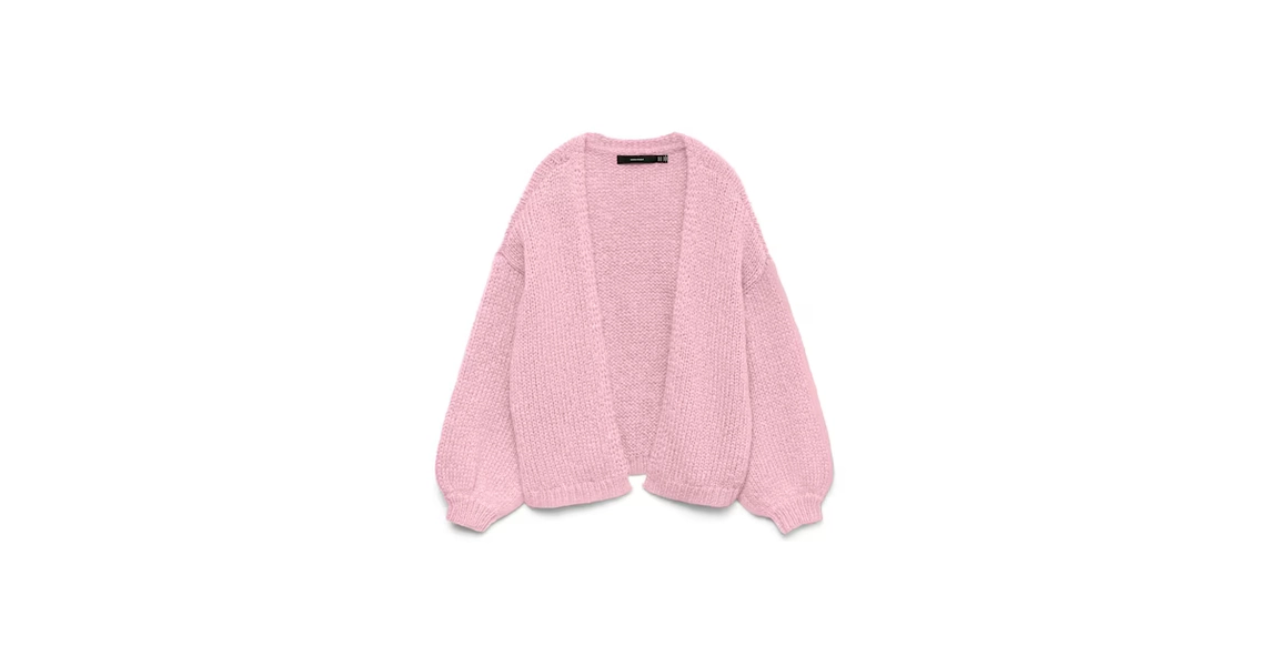 VERO MODA Strickjacke 'VMMAYBE' in Rosa | ABOUT YOU