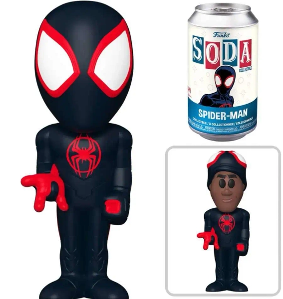 Funko Marvel Spider-Man Across the SpiderVerse Vinyl SODA Spider-Man Miles Morales Figure