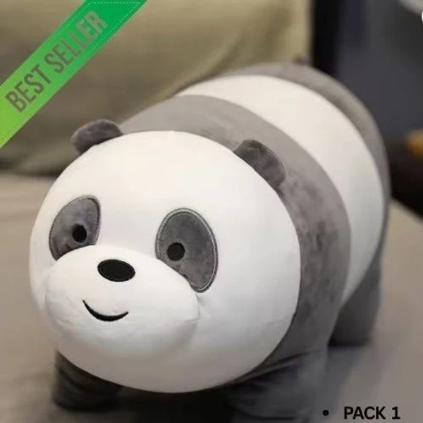 We Bare Bears Grizzly Panda Ice Bear Plush