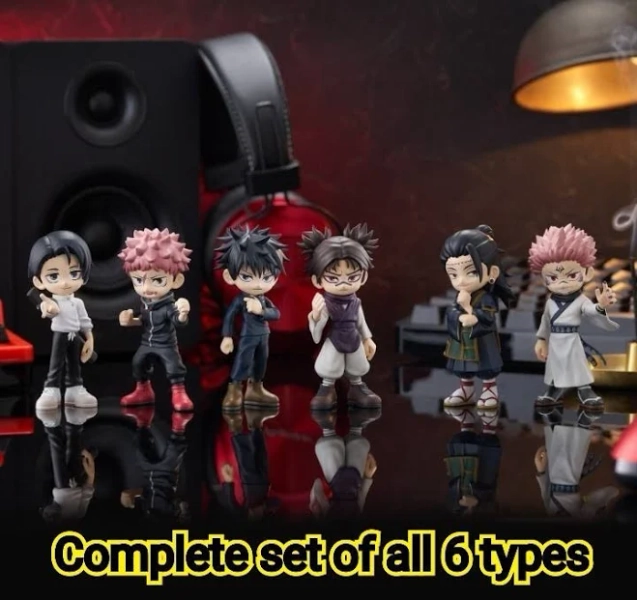 PLAMOD Jujutsu Kaisen PalVerse Box of 6 Figures