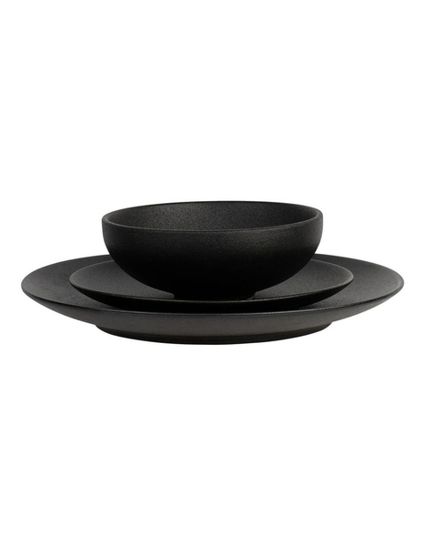 Caviar Dinner Set 12 Piece Gift Boxed in Black