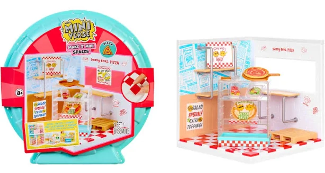 MGA's Miniverse Make It Mini Spaces Pizza Shop Building Set