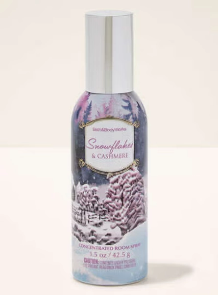 Snowflakes & Cashmere Concentrated Room Spray