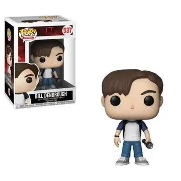 Funko IT POP! Movies Bill Denbrough Vinyl Figure #537 [with Flashlight, Damaged Package]