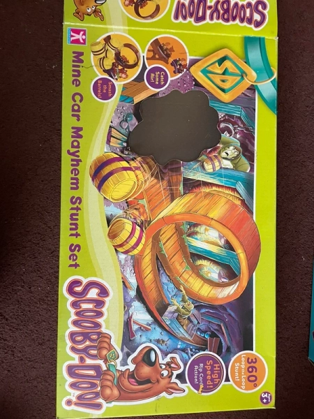 Vintage Scooby Doo Mine Car Mayhem Stunt Set