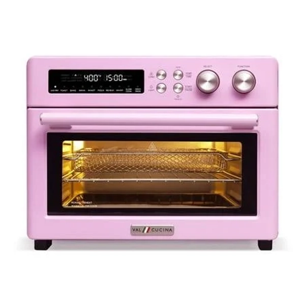 Val Cucina Roma 10-in-1 Retro Air Fryer Toaster Oven
