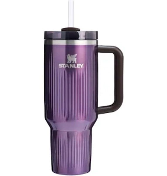 Stanley Quencher H2.0 Fluted Tumbler Metallic