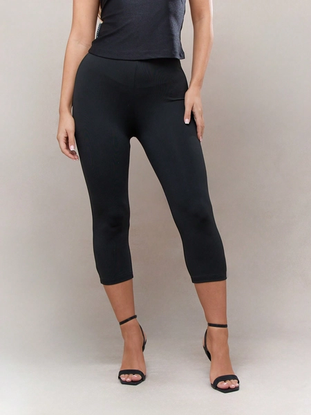 MISSGUIDED Street High Leg Capri Leggings