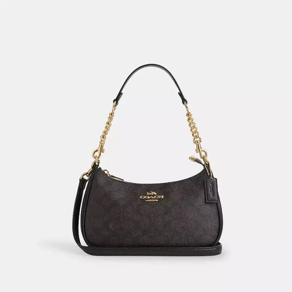 Teri Shoulder Bag In Signature Canvas