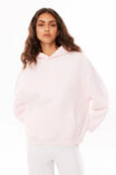 Ella Oversized Fleece Hoodie - Pink/barcelona