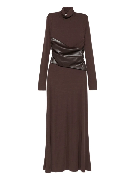 Nanushka robe longue à col roulé | XXS