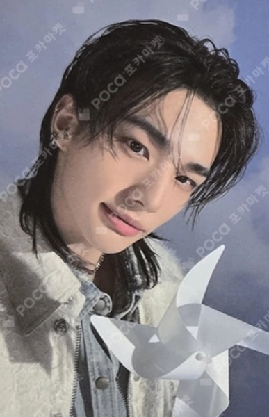 Pocamarket, Stray Kids HYUNJIN STRAY KIDS OFFICIAL FANCLUB STAY 5TH GENERATION [Over the RAIN] K-pop Photocard