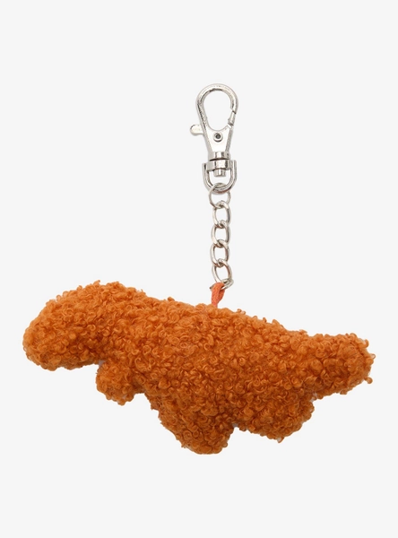 Dinosaur Nugget Plush Bag Charm
