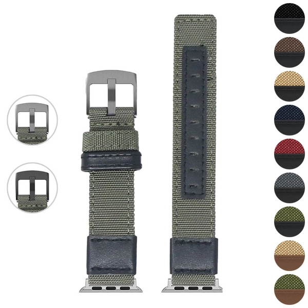 Rugged Canvas Band For Apple Watch | StrapsCo