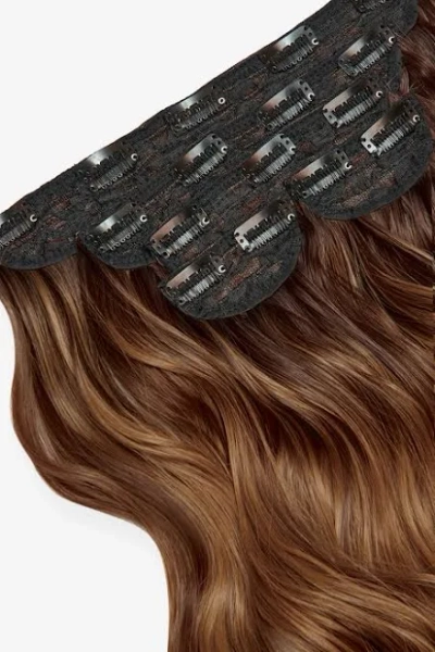 Brushed Out Wave Clip