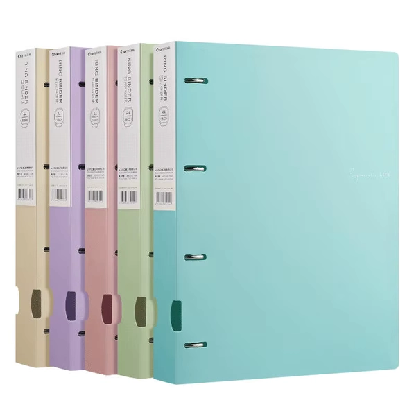 Detachable A4 4 Hole Ring Binder Exam Paper Storage Book for School Office Document Organization Office School Supplies - AliExpress 21