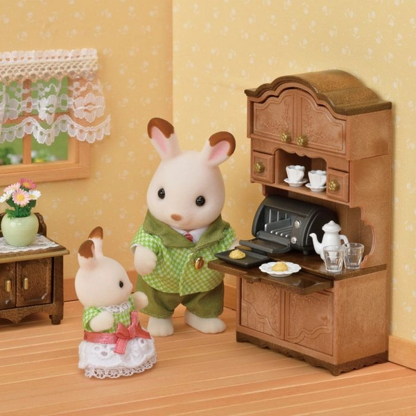 Classic Brown Cupboard Set