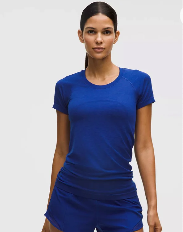 Swiftly Tech Short-Sleeve Shirt 2.0 *Hip Length - True Navy/True Navy - 2