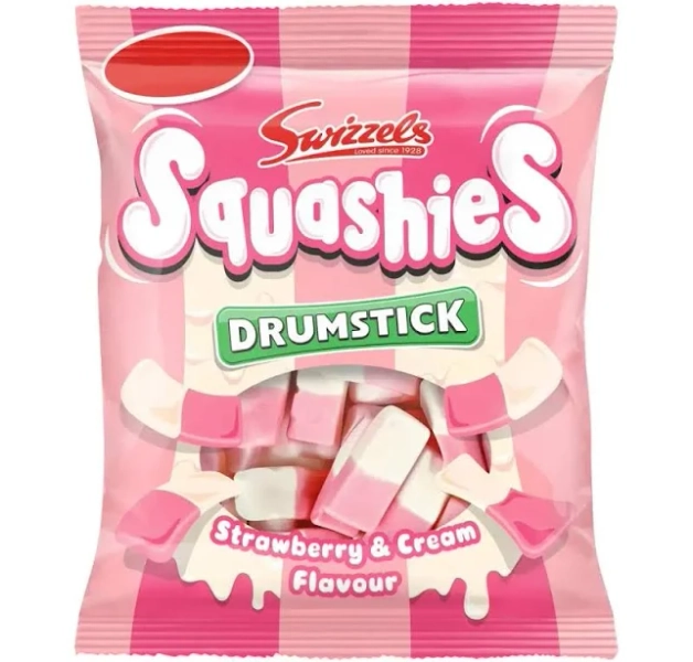 Swizzels Strawberry & Cream Squashies