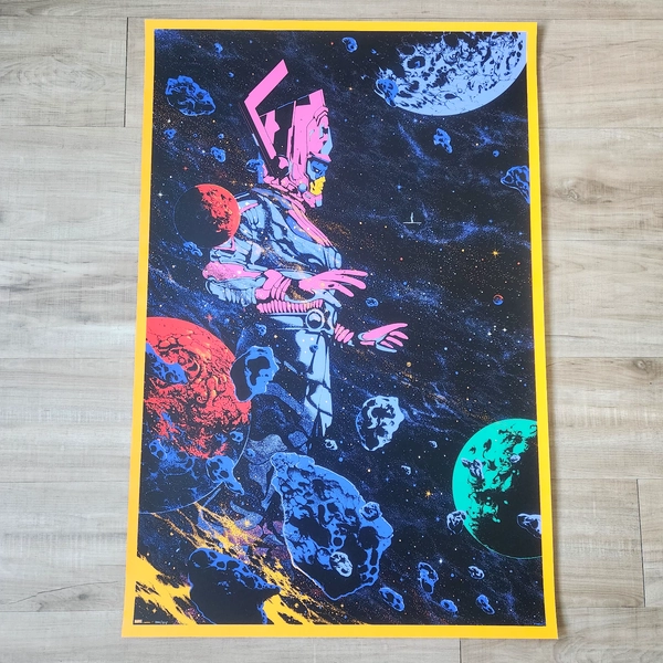 Galactus by Killian Eng Mondo Marvel Screen Print Silver Surfer Rare