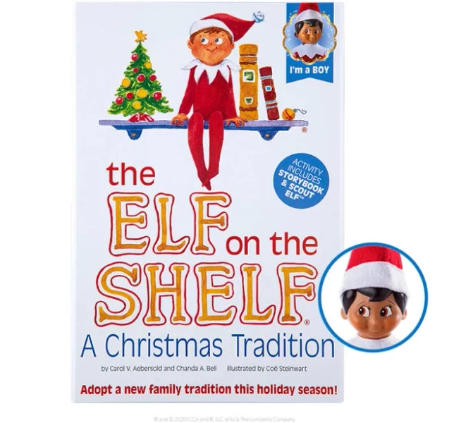 The Elf On The Shelf Boy Brown Eyes