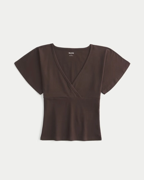 Wrap V-Neck Top