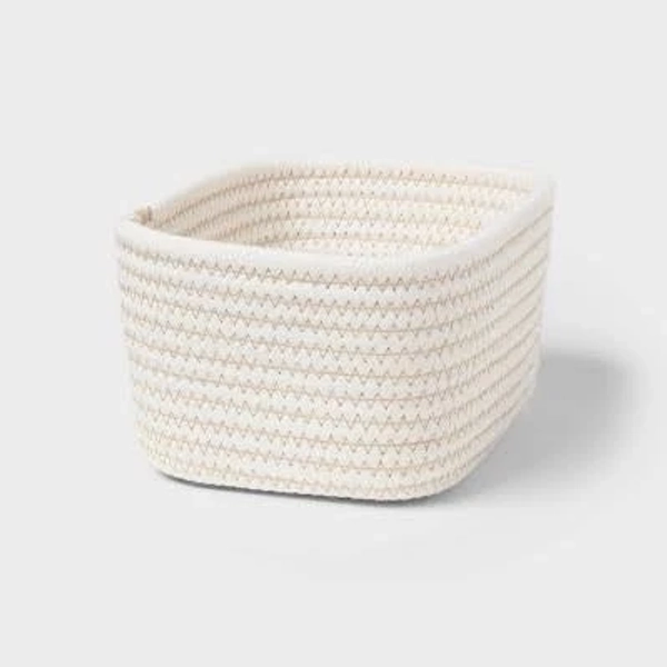 Brightroom Small Coiled Rope Basket