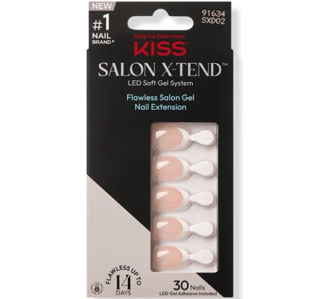 Kiss Salon X-Tend LED Soft Gel System Design Nails