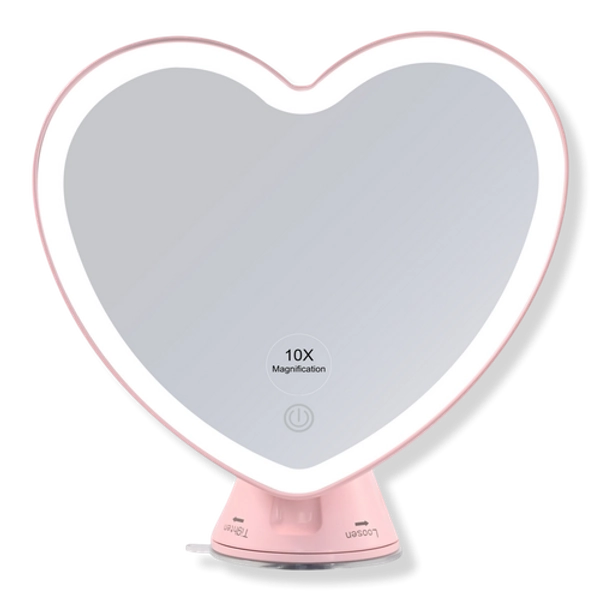 Sweetheart 10x Magnified LED Mirror