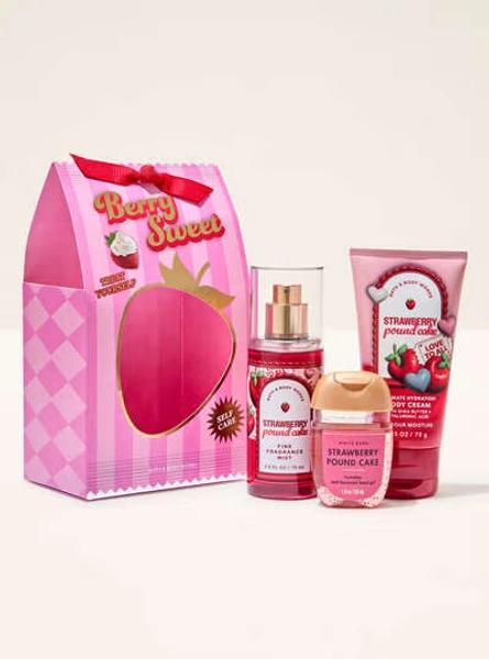 Strawberry Pound Cake Gift Set