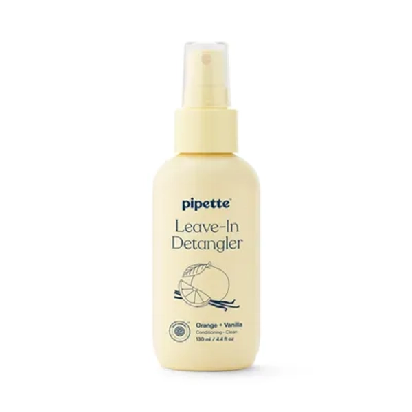 Pipette Leave-In Detangler - 4.4 fl oz: Moisturizing, Hypoallergenic, Vegan, Vanilla & Citrus Scent