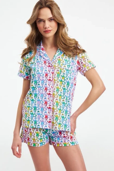 Monkey Rabbit Disco Monkey Polo Pajamas