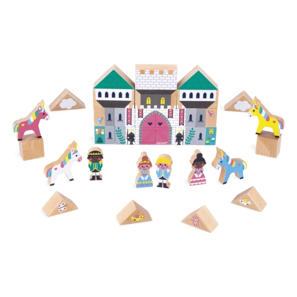 Enchanted Kingdom wooden blocks set - Cross Roads