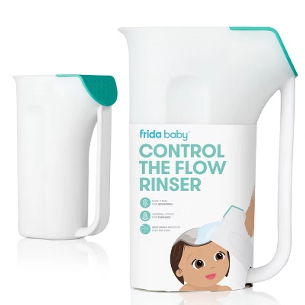 Frida Baby Control The Flow Rinser - Cup: BPA-Free, Drainable Scoop